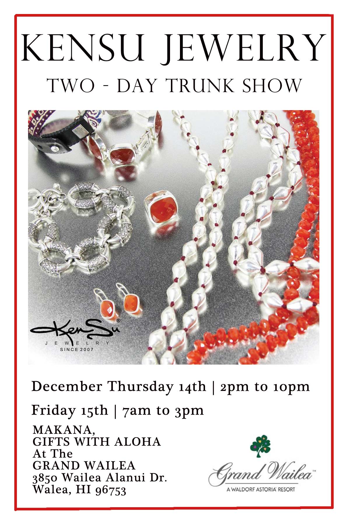 KenSu Jewelry Maui @ the Grand Wailea Resort 